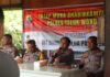 Direktur Binmas Polda Papua Barat Berikan Arahan kepada Bhabinkamtibmas di Teluk Wondama